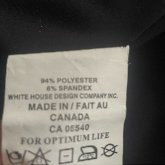 SYMPLI bell sleeve ruffle long cardi size 8 navy EUC - Picture 8 of 8